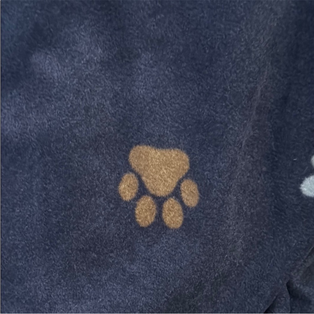 Paw Print Mens Fleece Pajama Pants NWT size Medium - Picture 3 of 4